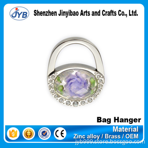 hot sale product custom mini hangbag shape hook table top bag hanger